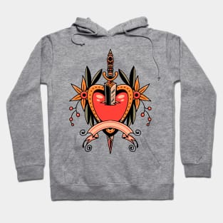 love pain tattoo Hoodie